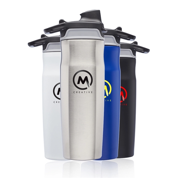 20 oz. stainless steel water bottle with double wall vacuum insulation,... from ASI 39552 BEL Promo