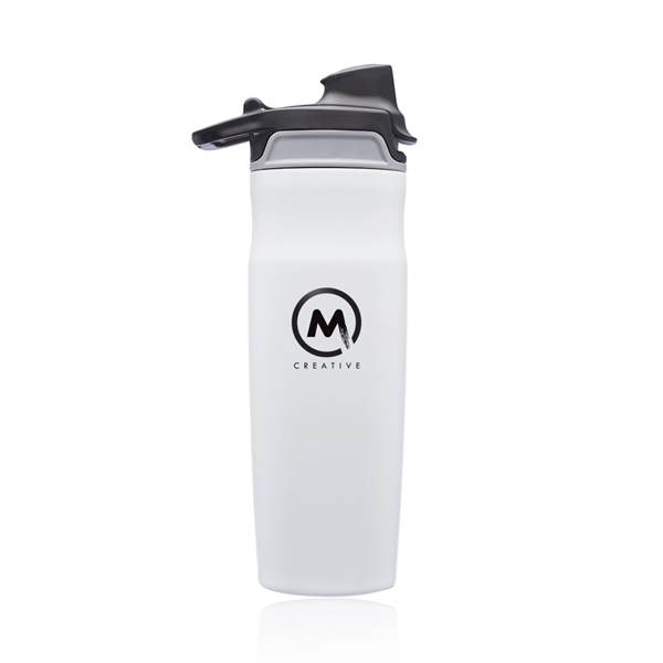 20 oz. stainless steel water bottle with double wall vacuum insulation,... from ASI 39552 BEL Promo