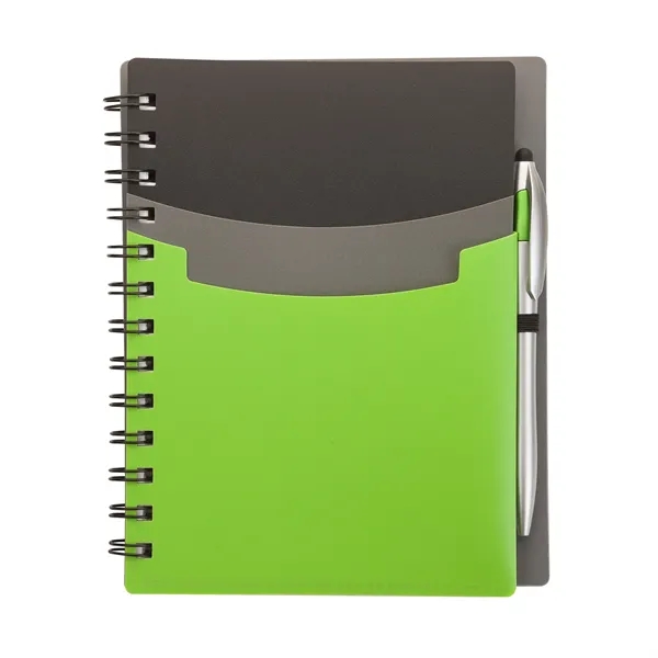Academy Junior Notebook & Stylus Pen... from ASI 67866 Logomark/Valumark / Valumark™