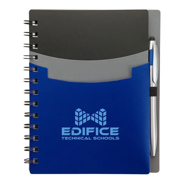 Academy Junior Notebook & Stylus Pen... from ASI 67866 Logomark/Valumark / Valumark™