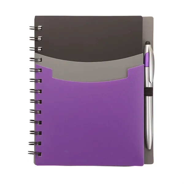 Academy Junior Notebook & Stylus Pen... from ASI 67866 Logomark/Valumark / Valumark™