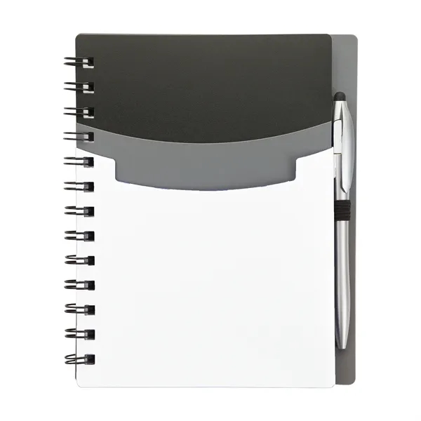 Academy Junior Notebook & Stylus Pen... from ASI 67866 Logomark/Valumark / Valumark™
