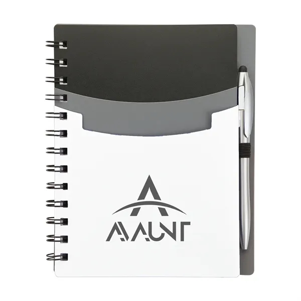 Academy Junior Notebook & Stylus Pen... from ASI 67866 Logomark/Valumark / Valumark™