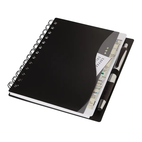 Bellevue Junior Notebook w/Stylus Pen... from ASI 67866 Logomark/Valumark