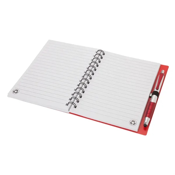 Bellevue Junior Notebook w/Stylus Pen... from ASI 67866 Logomark/Valumark