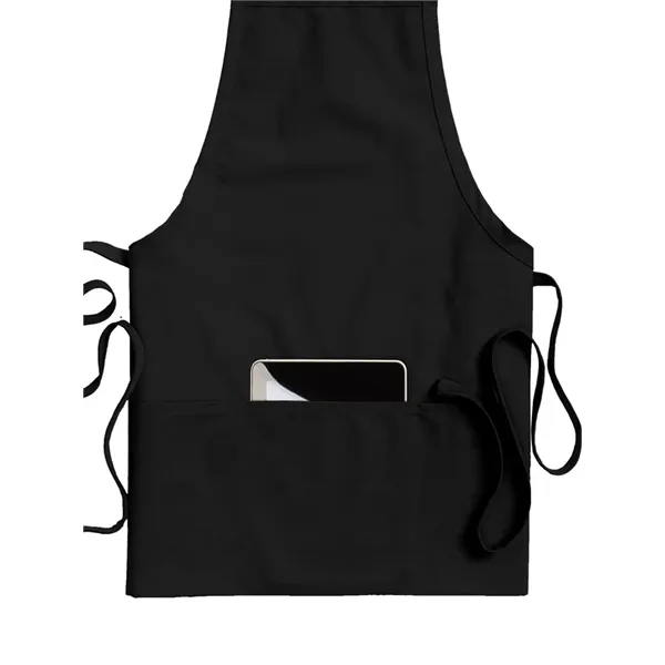 Edwards Industries - Unisex 3-Pocket Bib Apron... from ASI 86018 Scrub Authority / Uniform Stores