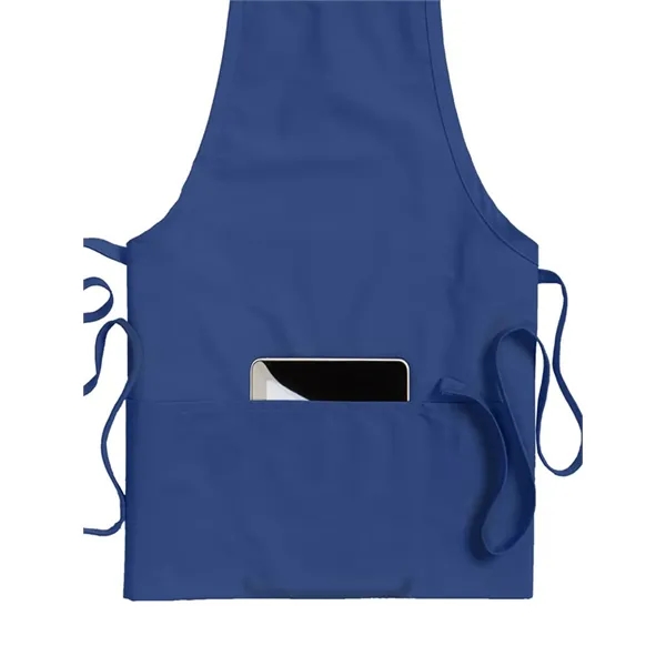 Edwards Industries - Unisex 3-Pocket Bib Apron... from ASI 86018 Scrub Authority / Uniform Stores