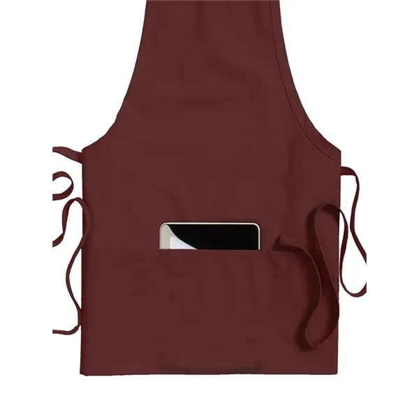 Edwards Industries - Unisex 3-Pocket Bib Apron... from ASI 86018 Scrub Authority / Uniform Stores