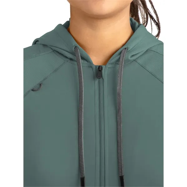 Maevn - Focus - Women's Six-Pocket Zip Up Hoodie Jacket... from ASI 86018 Scrub Authority / Uniform Stores