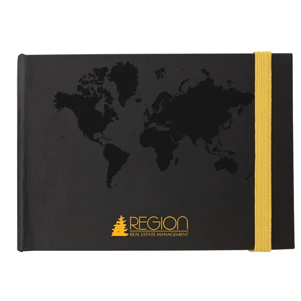 Bristol World Design Sticky Notes Book... from ASI 67866 Logomark/Valumark / Valumark™