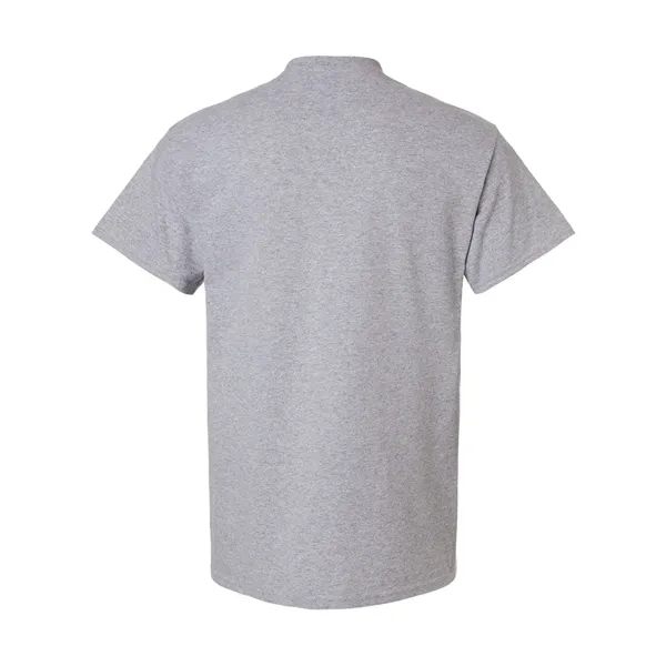 Adult T-shirt with a pocket of 6.0 oz preshrunk 100% cotton.... from ASI 84358 S&S Activewear