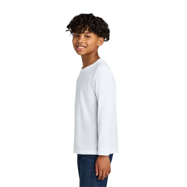Next Level Apparel Youth Cotton Long Sleeve Tee... from ASI 84863 SanMar