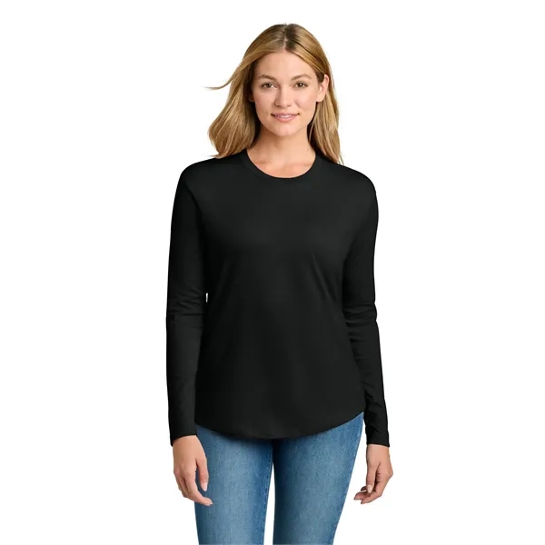 Next Level Apparel Women's Cotton Relaxed Long Sleeve Tee... from ASI 84863 SanMar