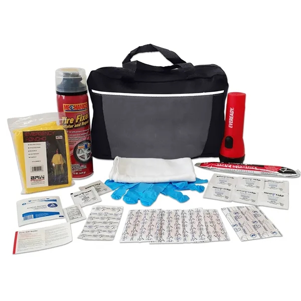 Garyline® Premium Auto Emergency Kit - 32 Piece... from ASI 40480 Koozie Group