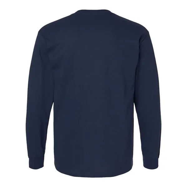 Long sleeve T-shirt made of Ultra Cotton with quarter-turned construction and... from ASI 84358 S&S Activewear