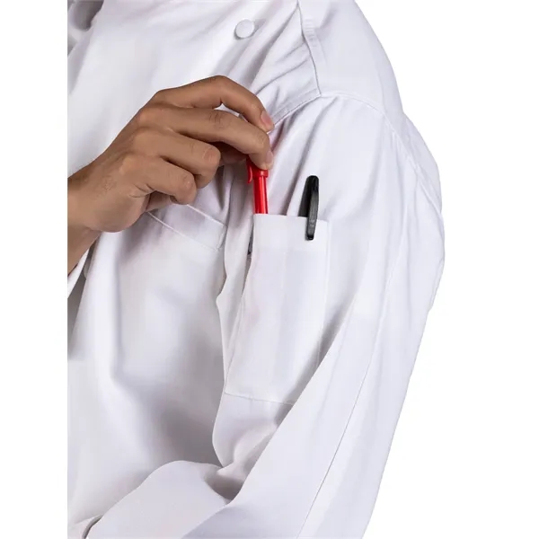 Uncommon Threads Unisex Sienna Chef Coat - White... from ASI 86018 Scrub Authority / Uniform Stores
