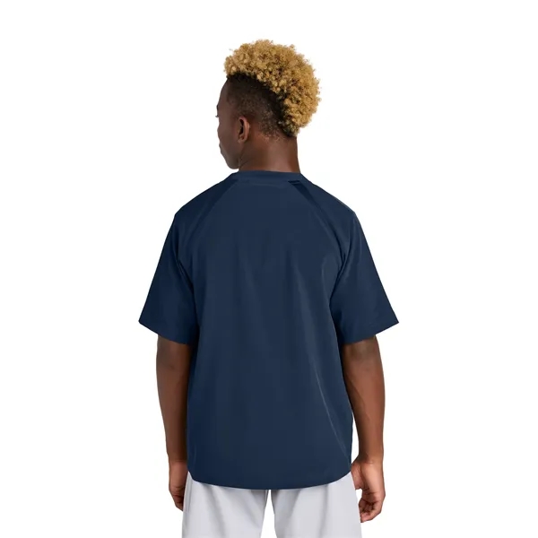 Sport-Tek Youth Repeat 1/2-Zip Short Sleeve Jacket... from ASI 84863 SanMar