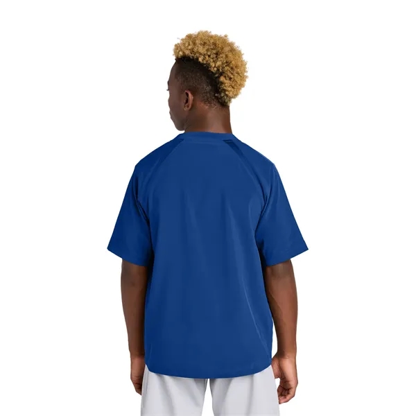 Sport-Tek Youth Repeat 1/2-Zip Short Sleeve Jacket... from ASI 84863 SanMar