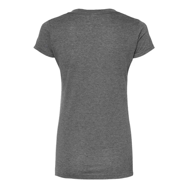 Tultex Women's Poly-Rich V-Neck T-Shirt... from ASI 84358 S&S Activewear