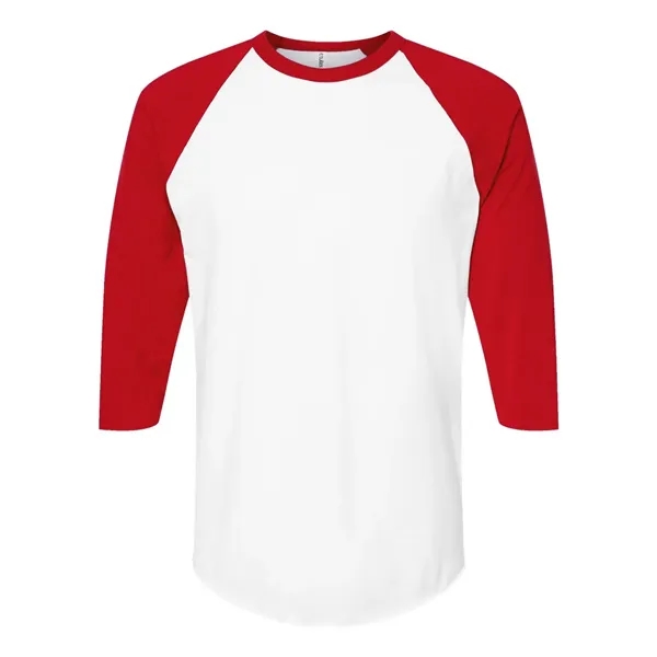 Tultex Unisex Fine Jersey Raglan T-Shirt... from ASI 84358 S&S Activewear