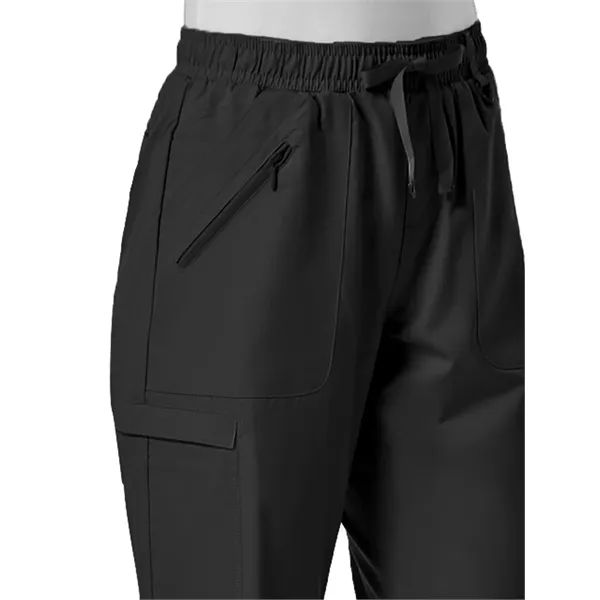 Maevn Eon Full Elastic Zipper Pocket Cargo Pant... from ASI 86018 Scrub Authority / Uniform Stores