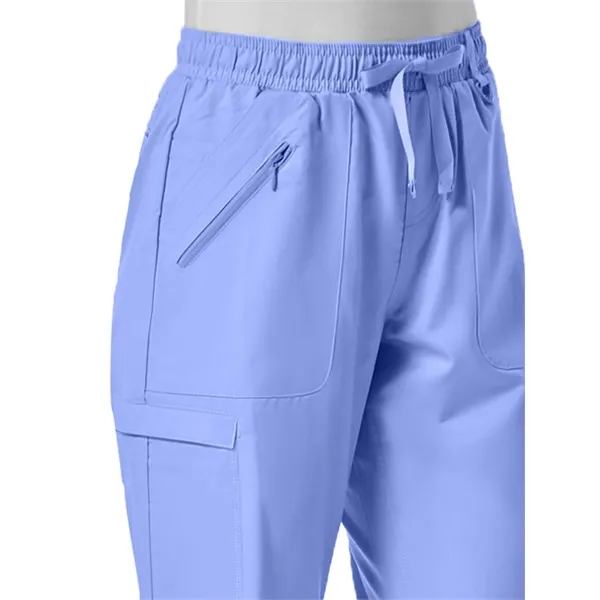 Maevn Eon Full Elastic Zipper Pocket Cargo Pant... from ASI 86018 Scrub Authority / Uniform Stores