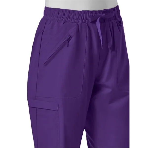 Maevn Eon Full Elastic Zipper Pocket Cargo Pant... from ASI 86018 Scrub Authority / Uniform Stores