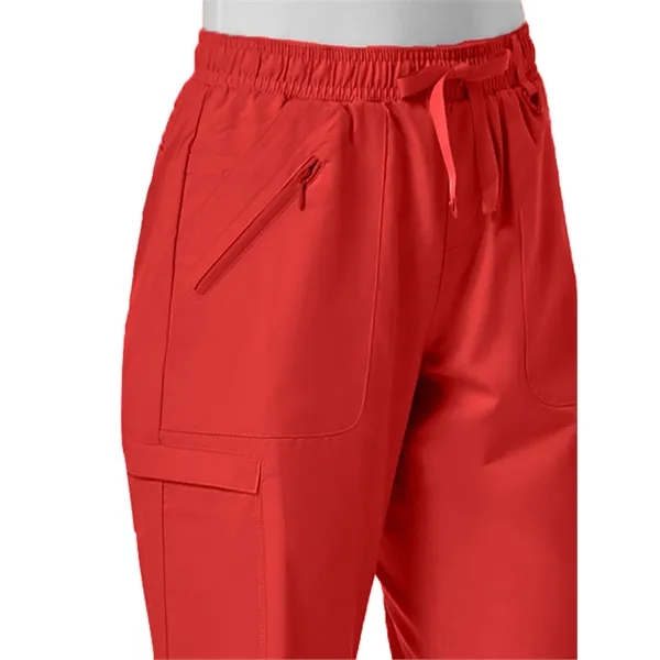 Maevn Eon Full Elastic Zipper Pocket Cargo Pant... from ASI 86018 Scrub Authority / Uniform Stores