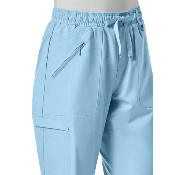 Maevn Eon Full Elastic Zipper Pocket Cargo Pant... from ASI 86018 Scrub Authority / Uniform Stores