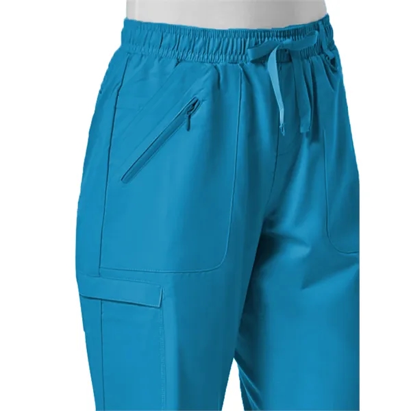 Maevn Eon Full Elastic Zipper Pocket Cargo Pant... from ASI 86018 Scrub Authority / Uniform Stores