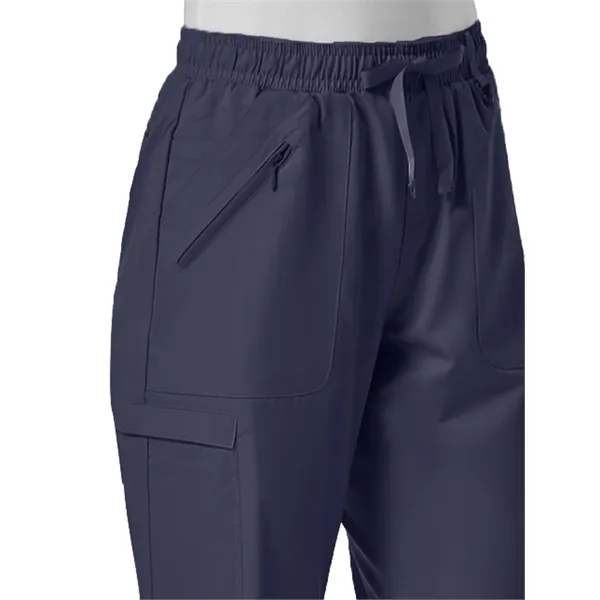 Maevn Eon Full Elastic Zipper Pocket Cargo Pant... from ASI 86018 Scrub Authority / Uniform Stores