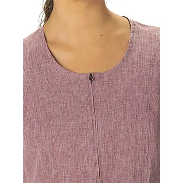 Edwards Industries - Women's Scoop Neck Full-Zip Tunic... from ASI 86018 Scrub Authority / Uniform Stores