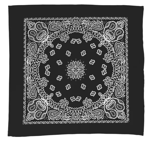 Garyline® 22" Bandana with Stock Paisley Pattern... from ASI 40480 Koozie Group