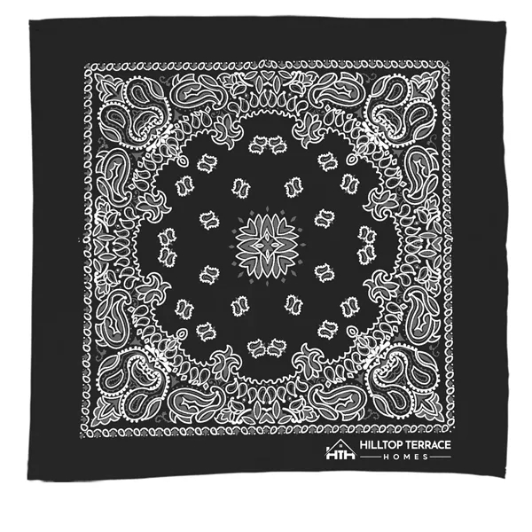 Garyline® 22" Bandana with Stock Paisley Pattern... from ASI 40480 Koozie Group