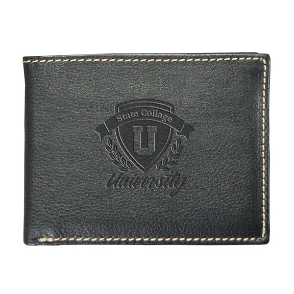 Andrew Philips® Contrast Stitch Billfold Wallet... from ASI 40480 Koozie Group