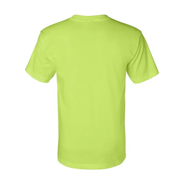 Adult pre-shrunk 100% cotton short sleeve t-shirt, union made. Blank product.... from ASI 84358 S&S Activewear