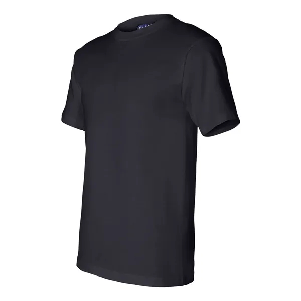 Adult pre-shrunk 100% cotton short sleeve t-shirt, union made. Blank product.... from ASI 84358 S&S Activewear