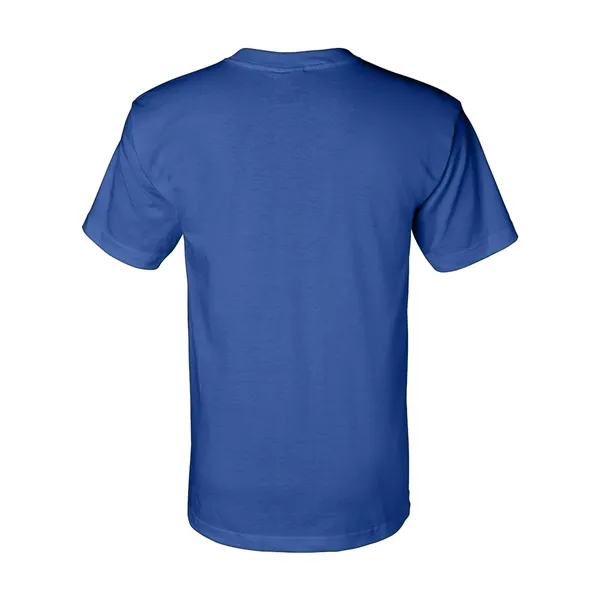Adult pre-shrunk 100% cotton short sleeve t-shirt, union made. Blank product.... from ASI 84358 S&S Activewear