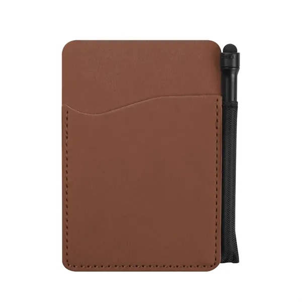 Executive Cell Phone Wallet with Pen... from ASI 40480 Koozie Group