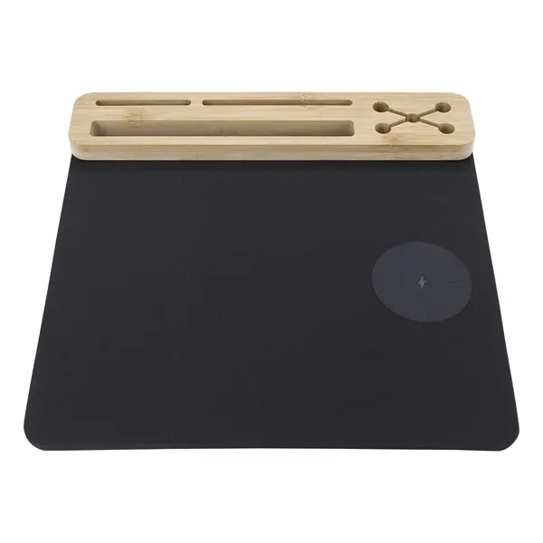 Eco Mouse Pad with 10W Wireless Charger... from ASI 40480 Koozie Group