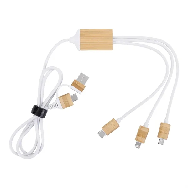 BambooTunes 5-in-1 Charging Cable... from ASI 40480 Koozie Group