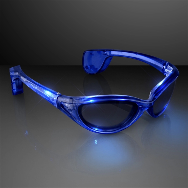 Blank or imprinted. Flashing LED Sunglasses... from ASI 34194 ALightPromos / Alight Promotional Products