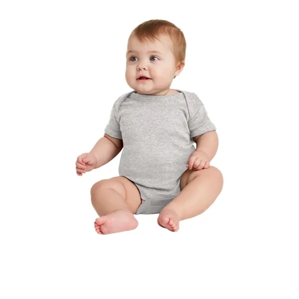 Rabbit Skins Infant Short Sleeve Baby Rib Bodysuit.... from ASI 84863 SanMar