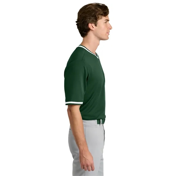 Sport-Tek Tough Mesh V-Neck Baseball Jersey... from ASI 84863 SanMar