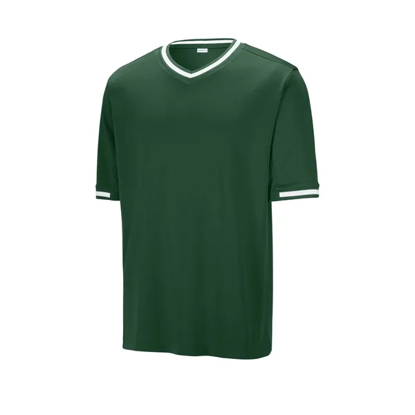 Sport-Tek Tough Mesh V-Neck Baseball Jersey... from ASI 84863 SanMar
