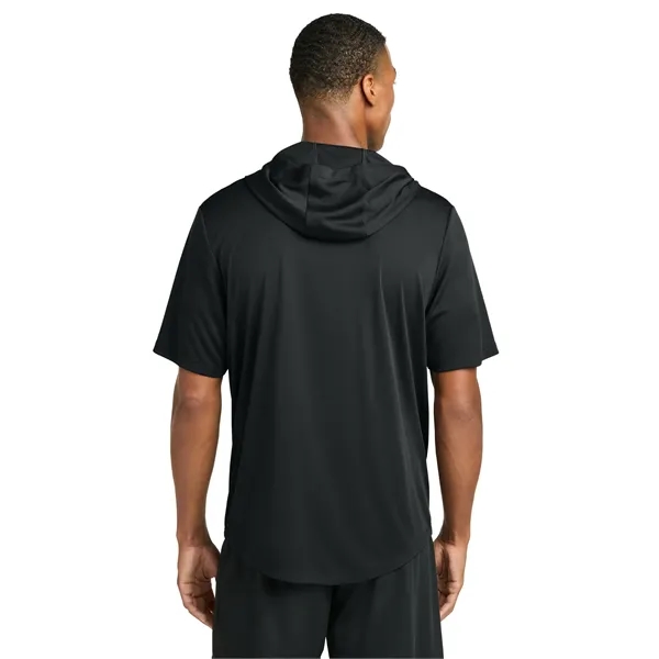 Sport-Tek Club Short Sleeve Hoodie... from ASI 84863 SanMar