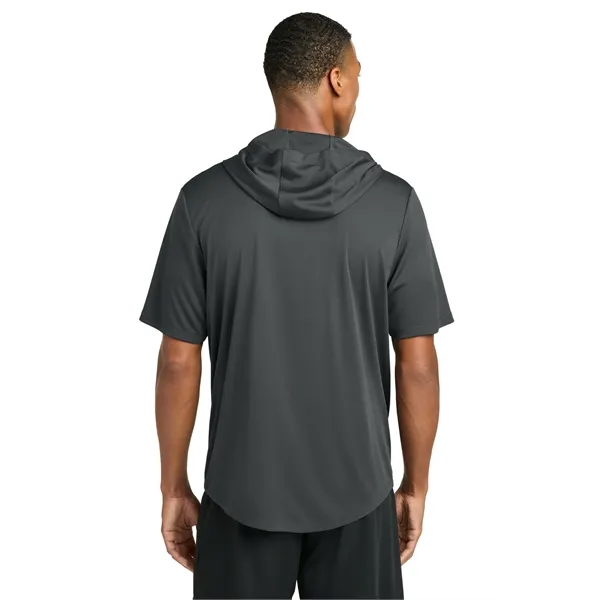 Sport-Tek Club Short Sleeve Hoodie... from ASI 84863 SanMar