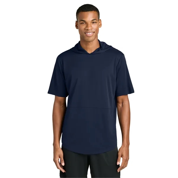 Sport-Tek Club Short Sleeve Hoodie... from ASI 84863 SanMar