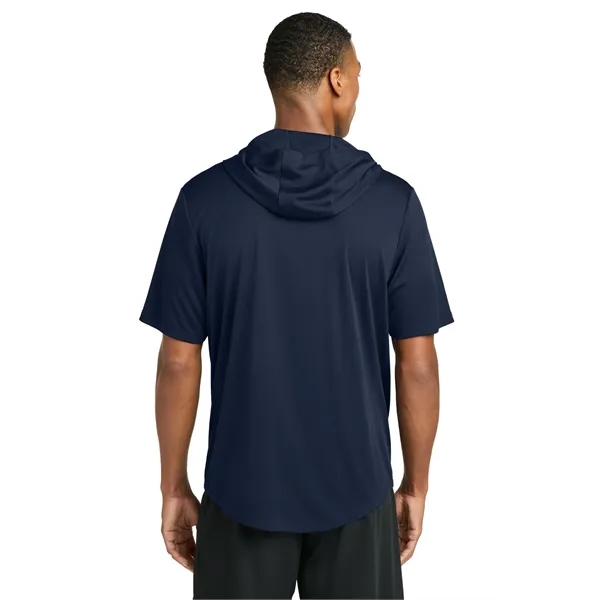 Sport-Tek Club Short Sleeve Hoodie... from ASI 84863 SanMar