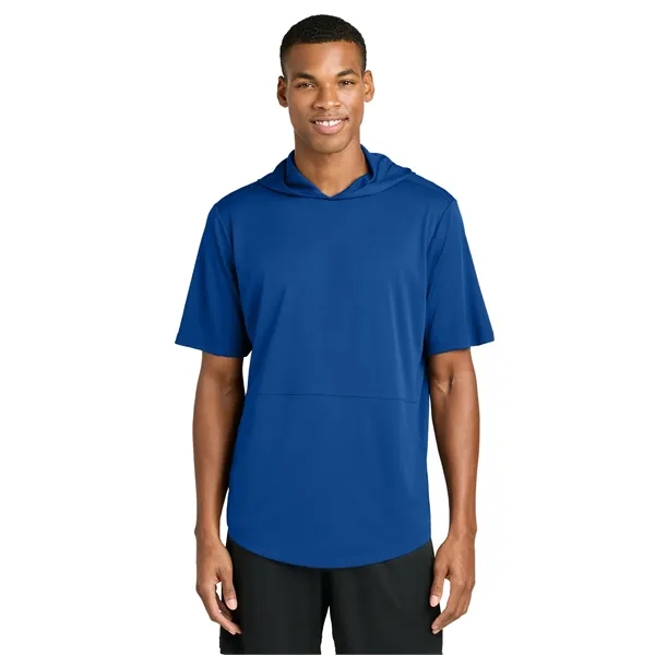 Sport-Tek Club Short Sleeve Hoodie... from ASI 84863 SanMar